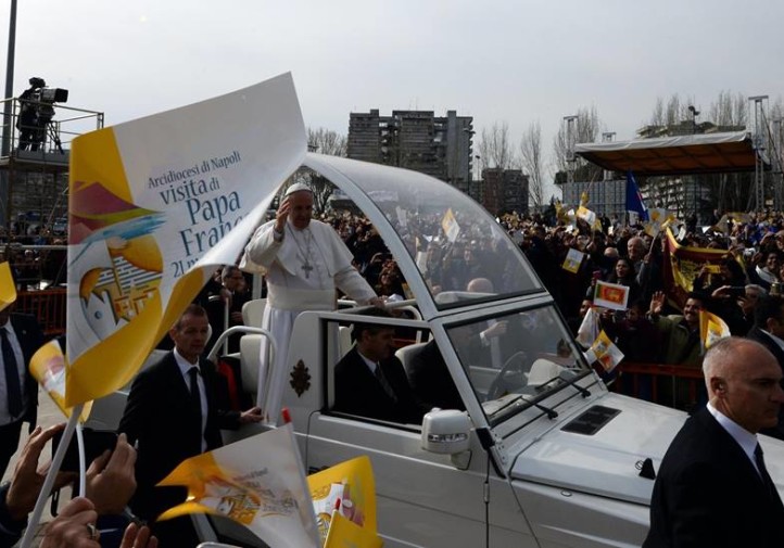 Papa Francesco a Napoli