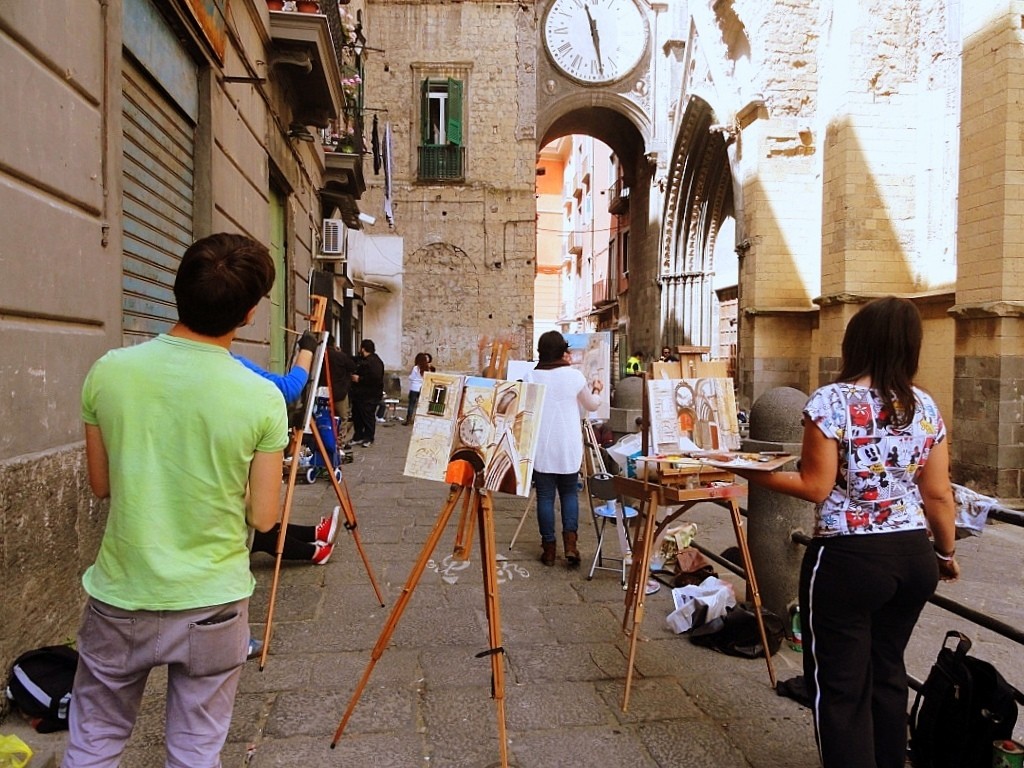 Napoli, al via il X concorso di Pittura Estemporanea