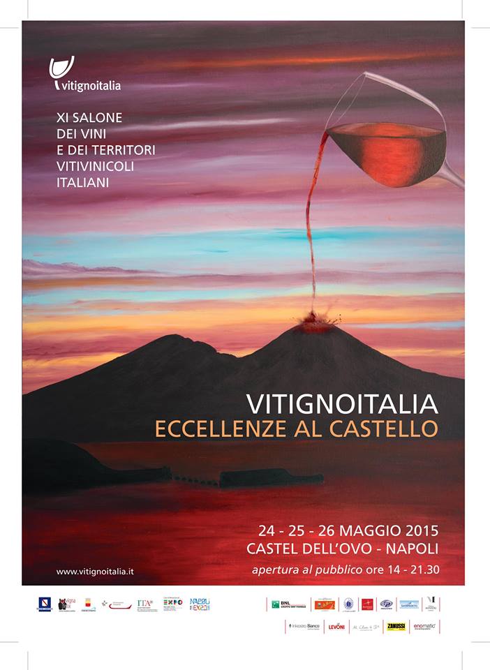 Vitignoitalia, si parte domenica 24 maggio a Castel dell’Ovo