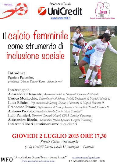 Arci Scampia, inclusione sociale? Possibile grazie a un goal