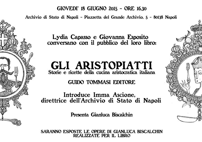 Gli Aristopiatti, storie della cucina aristocratica