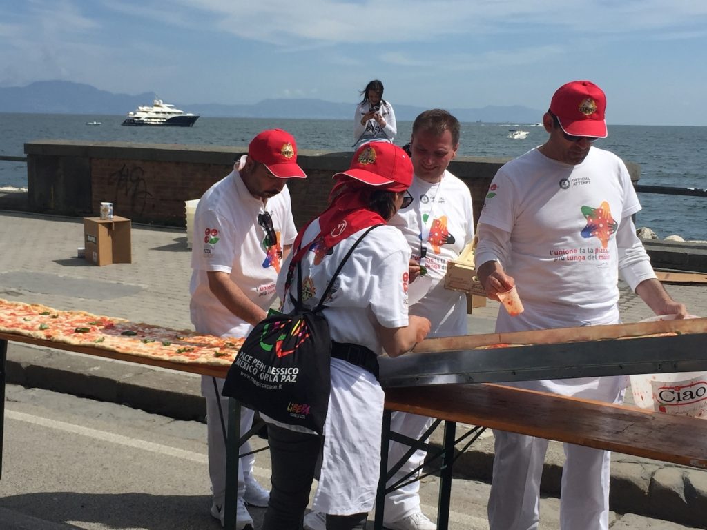 napoli pizza record