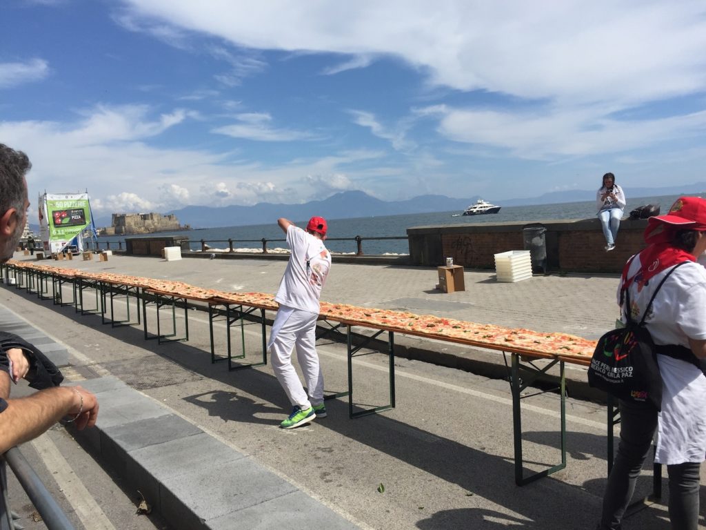 napoli pizza record