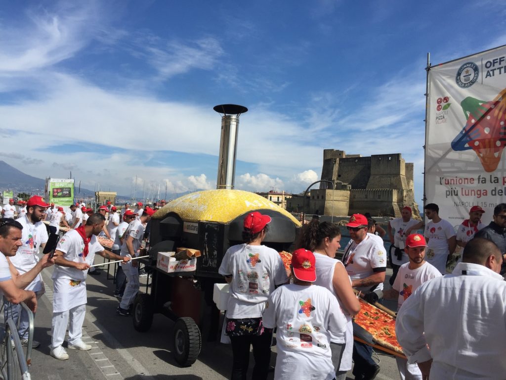 napoli pizza record