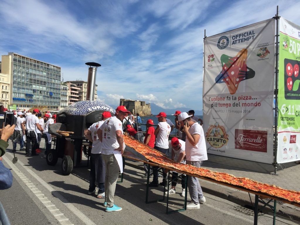napoli pizza record