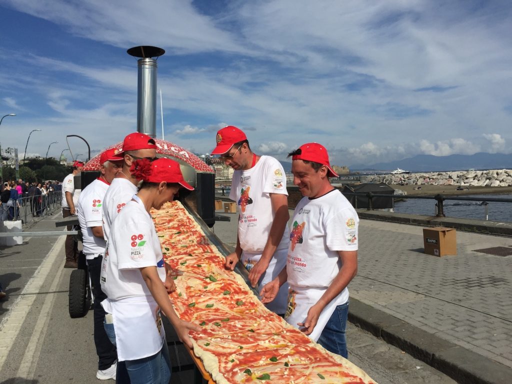 napoli pizza record