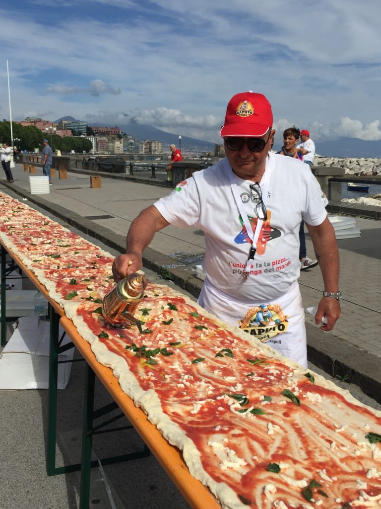 napoli pizza record