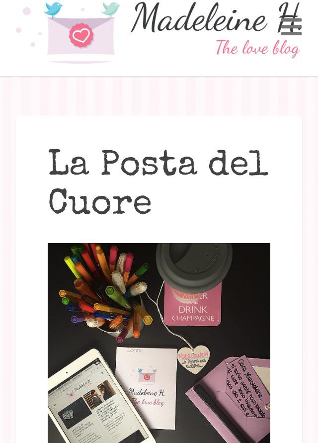 non è vero ma ci credo madeleine h