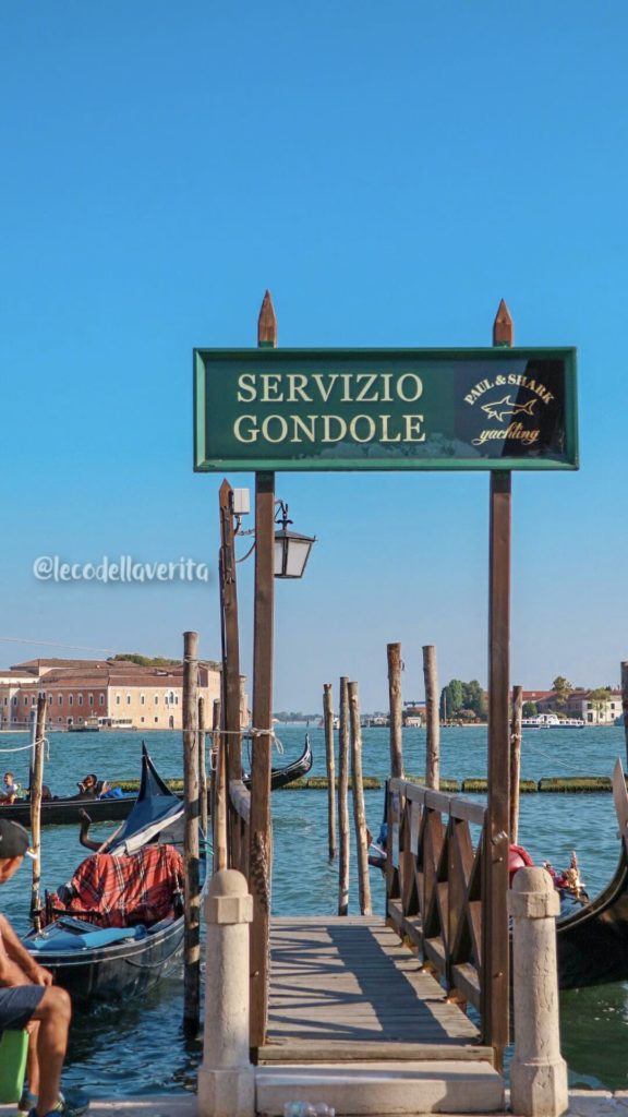 servizio gondole