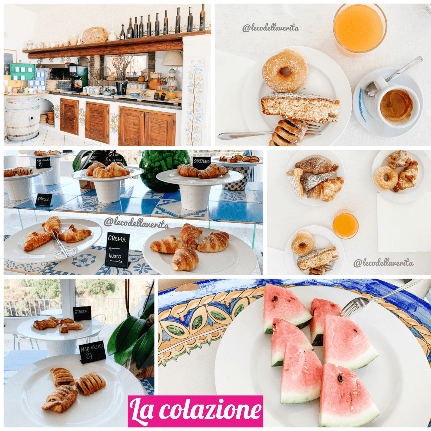 colazione hotel torre sant'angelo ischia