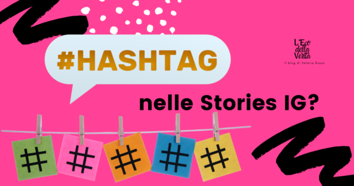 Hashtag nelle Instagram stories