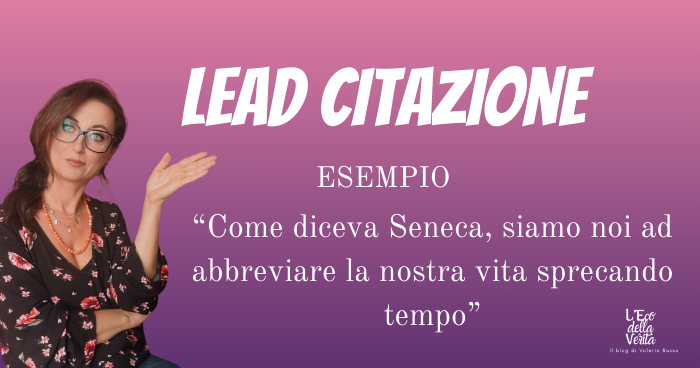 lead citazione