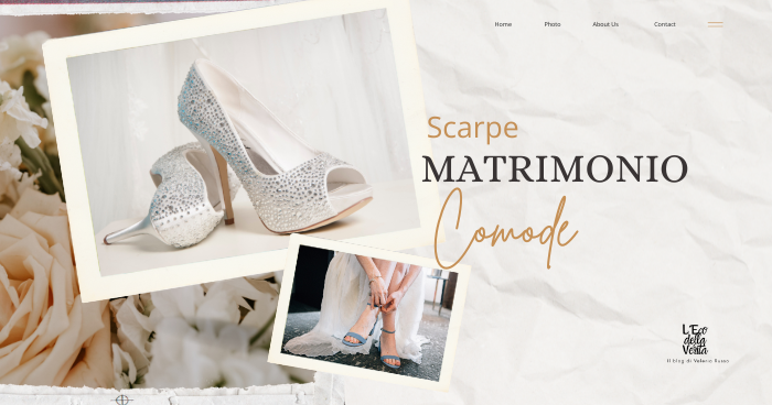 scarpe da sposa comode