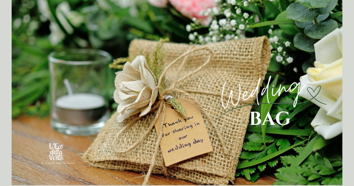 wedding bag come nasce e cosa è