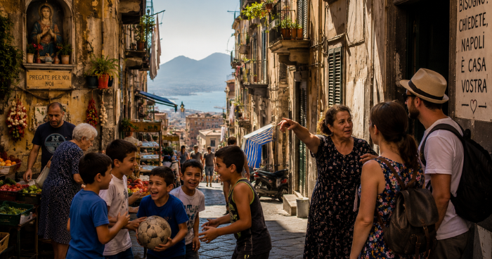 sentirsi a casa a Napoli anche se turisti