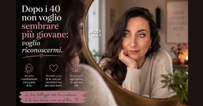 come cambia il volto dopo i 40 anni