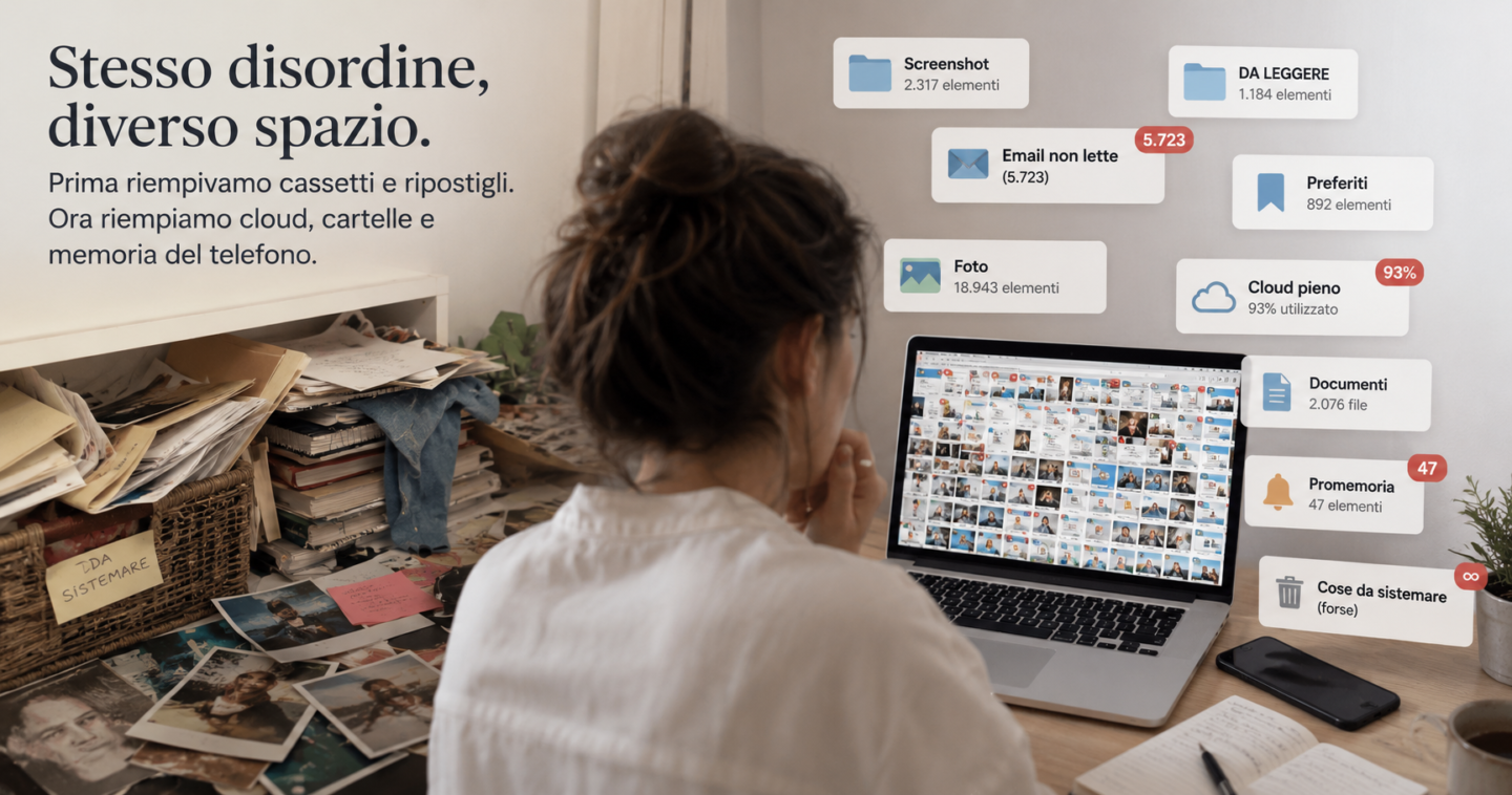 decluttering digitale