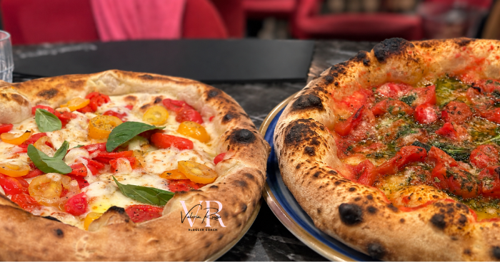 Mangiare la pizza il sabato sera